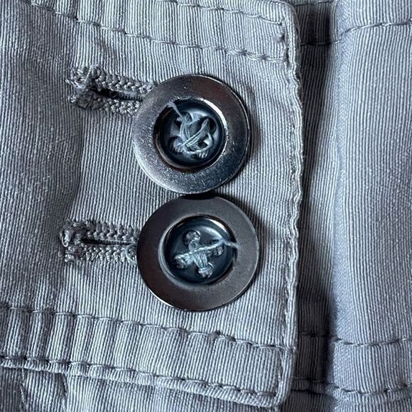 Mexx Cream Colored Wide Leg Khaki/Nylon Pants (Size: 28) - Picture 4 of 15